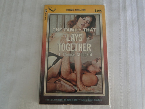 Vintage Adult Paperback Book/Novel The Family That Lays Together SK6