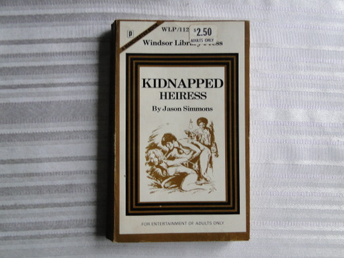 Vintage Adult Paperback Book/Novel  Kidnapped Heiress  Windsor Library Press          SK6