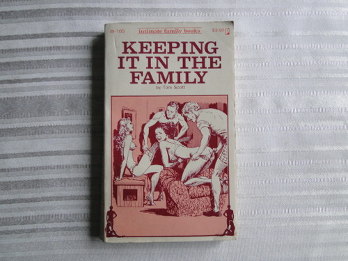 Vintage Adult Paperback Book/Novel  Keeping It In The Family      Intimate Family Books      SK6