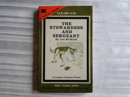 Vintage Adult Paperback Book/Novel The Stewardness And Sergeant  A Liverpool Original    SK8