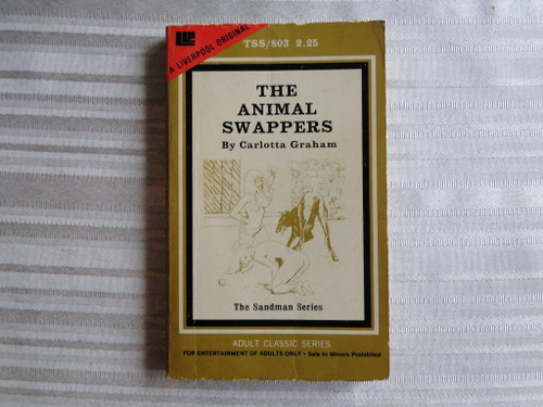 Vintage Adult Paperback Book/Novel The Animal Swapper A Liverpool Original  1975    SK8