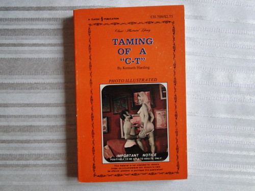 Vintage Adult Paperback Book/Novel Taming of a "C-T" 1970         SK8
