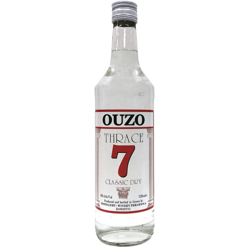 Thrace 7 Classic Dry Ouzo 750mL