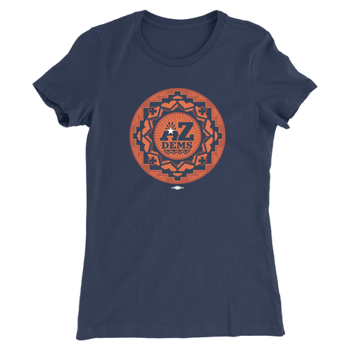 Native Vote (Ladies Navy Tee)