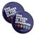 Rainbow Cactuses - The Desert Is For Everyone (2.25" Mylar Button -- Pack Of Two!)