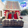 Casa de Jengibre inflable para publicidad