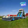 Deslizador inflable Tronco Extremo 27 X 6 X 9.8 metros.