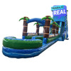 Deslizador Trueno Tropical inflable para uso comercial