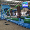 Deslizador Trueno Tropical inflable para parques acuáticos.