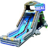 Deslizador inflable de troncos para eventos corporativos