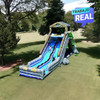 Deslizador inflable de troncos para eventos comerciales