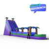 Deslizador Trueno Tropical Púrpura inflable