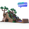 Deslizador inflable Casa en el Árbol para eventos