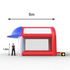 Cabina de bateo inflable Fast Pitch Gorra para actividades recreativas