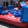 Pista de obstáculos inflable