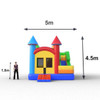 Inflable Castle Combo Twist para  actividades recreativas