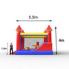 Inflable Castle para actividades promocionales lúdicas