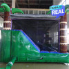 Inflable diseño tropical para eventos infantiles