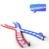 Inflable Criss Cross Collision Course para uso comercial