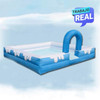 Arena interactiva de espuma inflable
