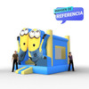 Saltarín  Inflable Colchón Frontal Minions | 4 X 4 X 4 metros.