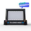 Pantalla Inflable Gigante Con Pedestal  render