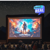 Pantalla inflable festival de cine