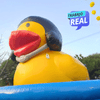 pato amarillo de bañera gigante