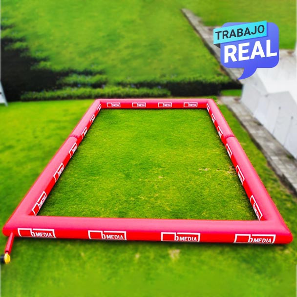Cancha Inflable Cerramiento media