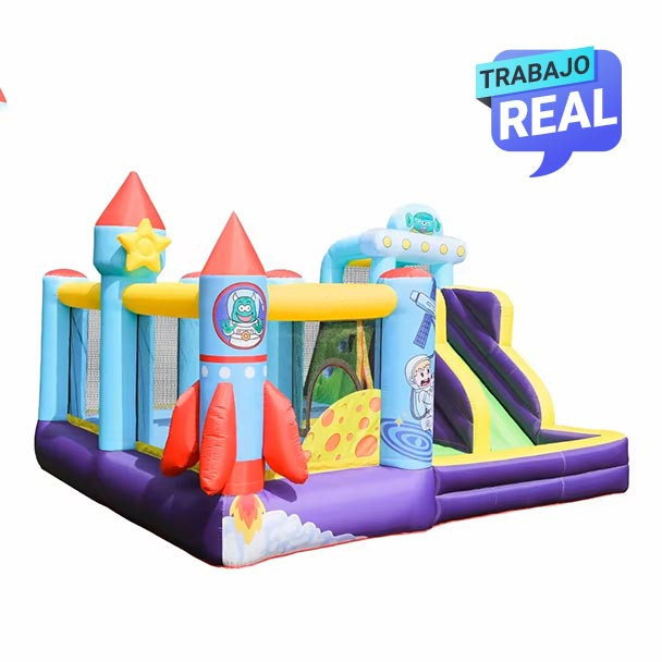 inflables castillo combo