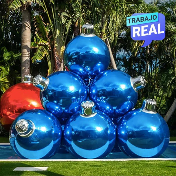 Bolas Inflables de Navidad Gigantes | 60 -150 Cm