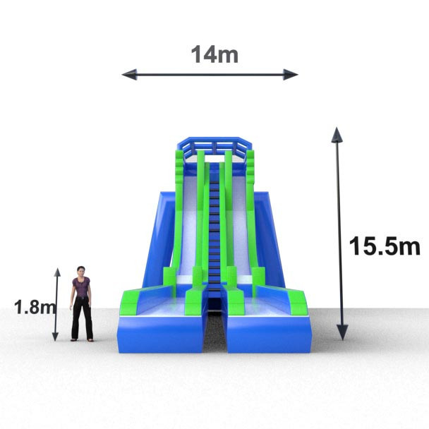 Deslizador Inflable para uso exterior