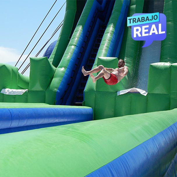 Deslizador Inflable Sky Slide diversión asegurada