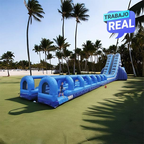 Inflable Deslizador para entretenimiento al aire libre Alta Marea
