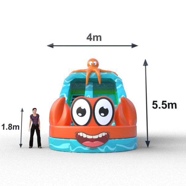 Deslizador inflable para uso comercial