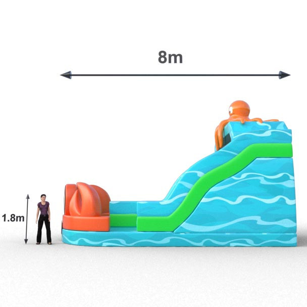 Deslizador inflable para eventos familiares y comerciales