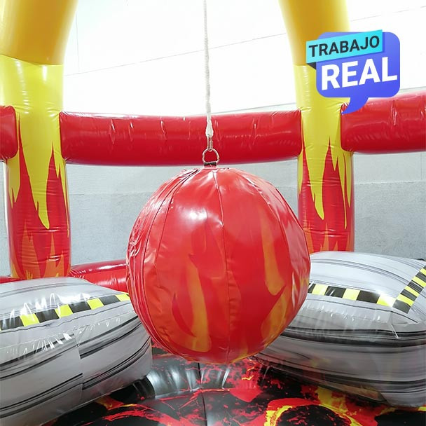 Bola de Fuego 2 inflable para actividades