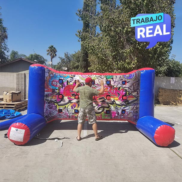 Inflable de grafiti comercial para eventos