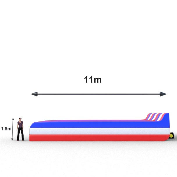 Inflable Carrera Bunge 3 Líneas para actividades familiares