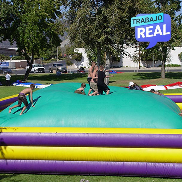 Inflable Rey de la Montaña para actividades al exterior