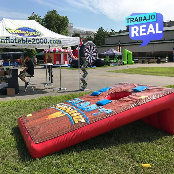 Agujero de Maíz inflable para eventos