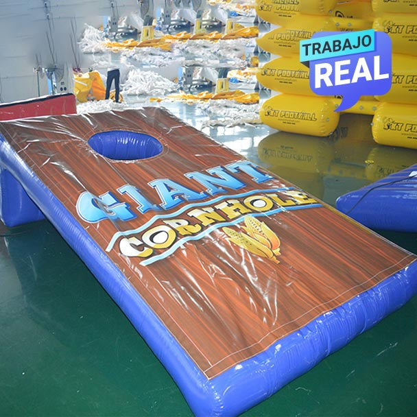 Agujero de Maíz inflable para eventos corporativos