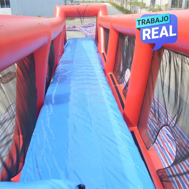 Zip Line deslizador inflable para eventos
