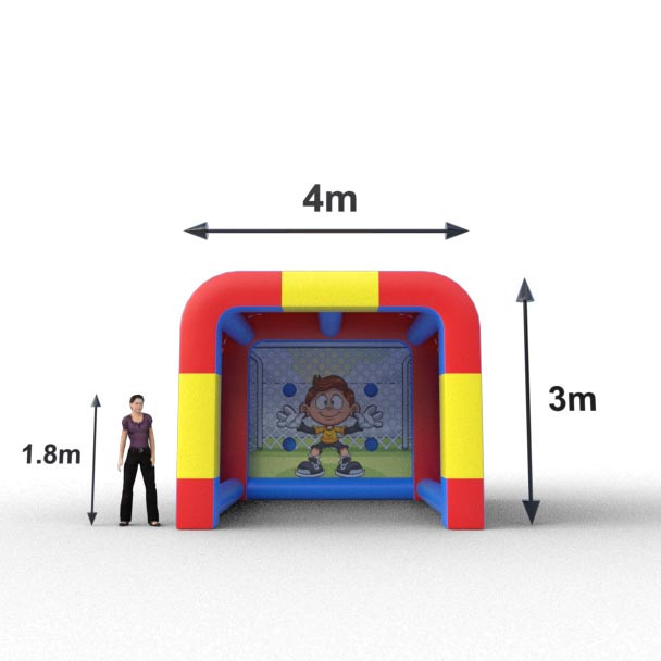 Equipamiento inflable para eventos deportivos