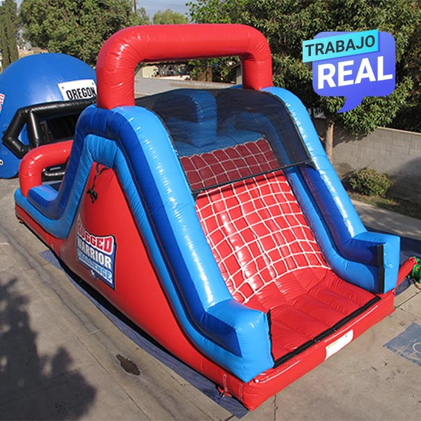 Atracción inflable para uso comercial