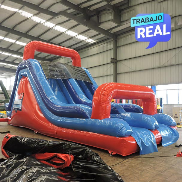 Inflable de escalada para ferias