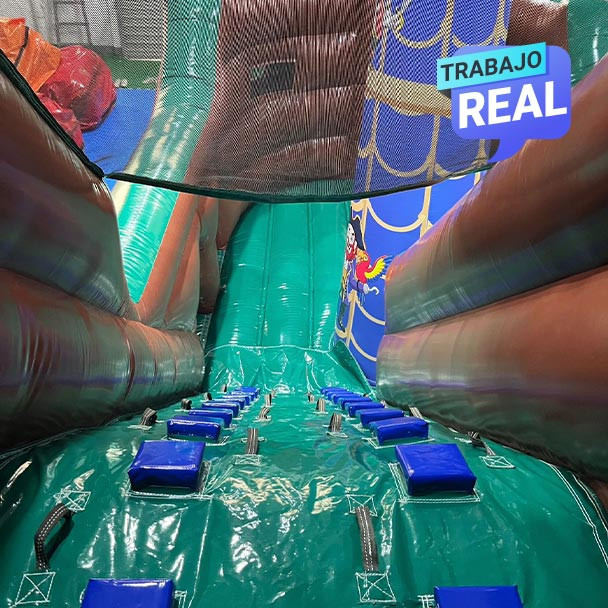 Aventura temática bucanero inflable