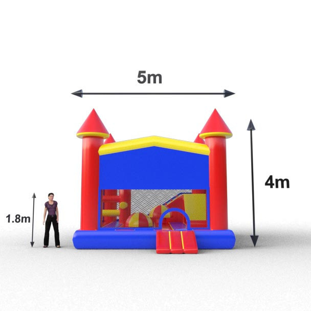 Inflable Castle para actividades recreativas