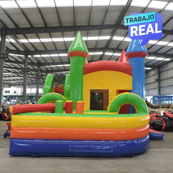 Combo Slide Obstacle Twist para eventos comerciales