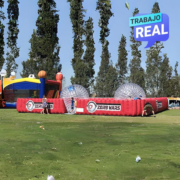 Zorb Wars listo para uso comercial